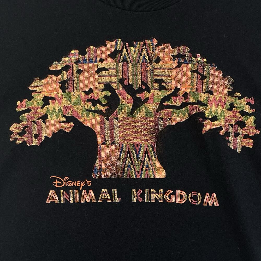Disney Parks Animal Kingdom Tree of Life T Shirt Black Cotton Adult Medium - Picture 3 of 12